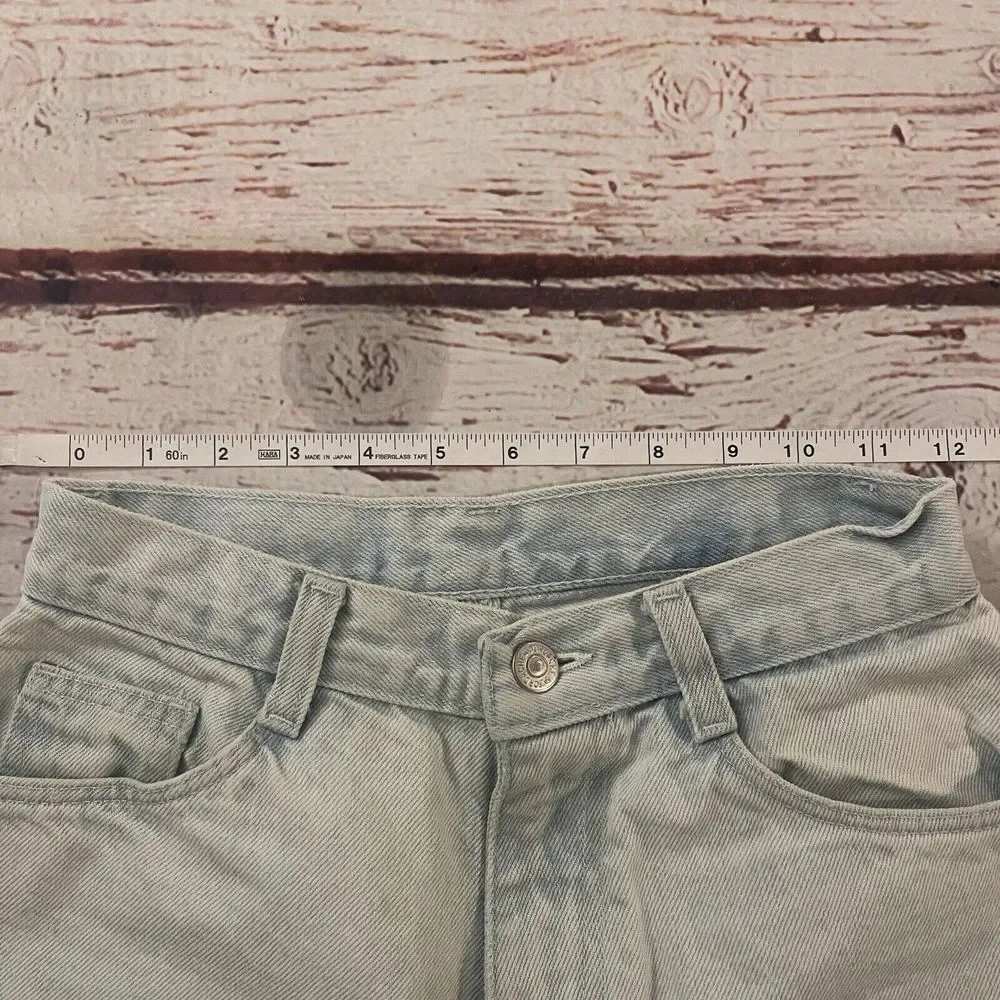 Vintage Jordache Jean‎ Stone Shorts Size 5 Made In USA Womens